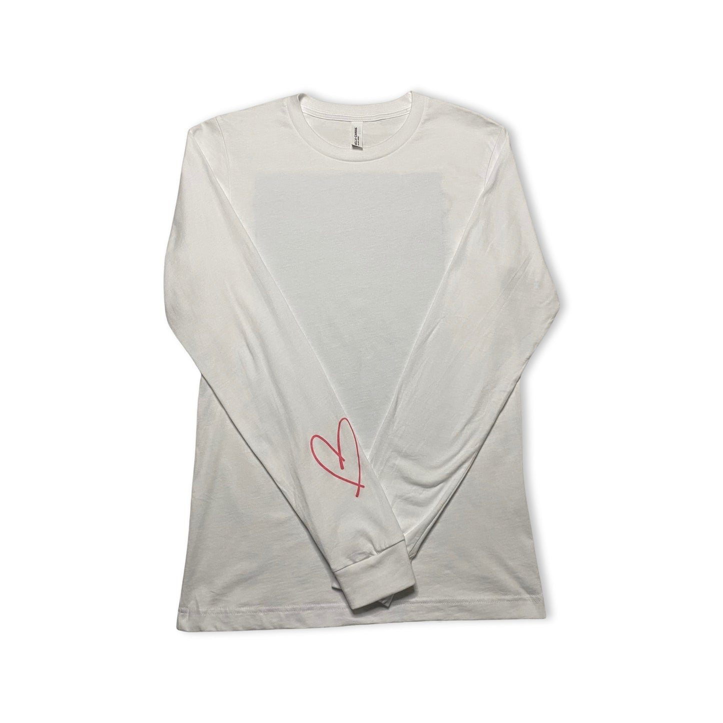 " I Wear My Heart on My Sleeve " Long Sleeve Tee