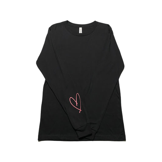 " I Wear My Heart on My Sleeve " Long Sleeve Tee